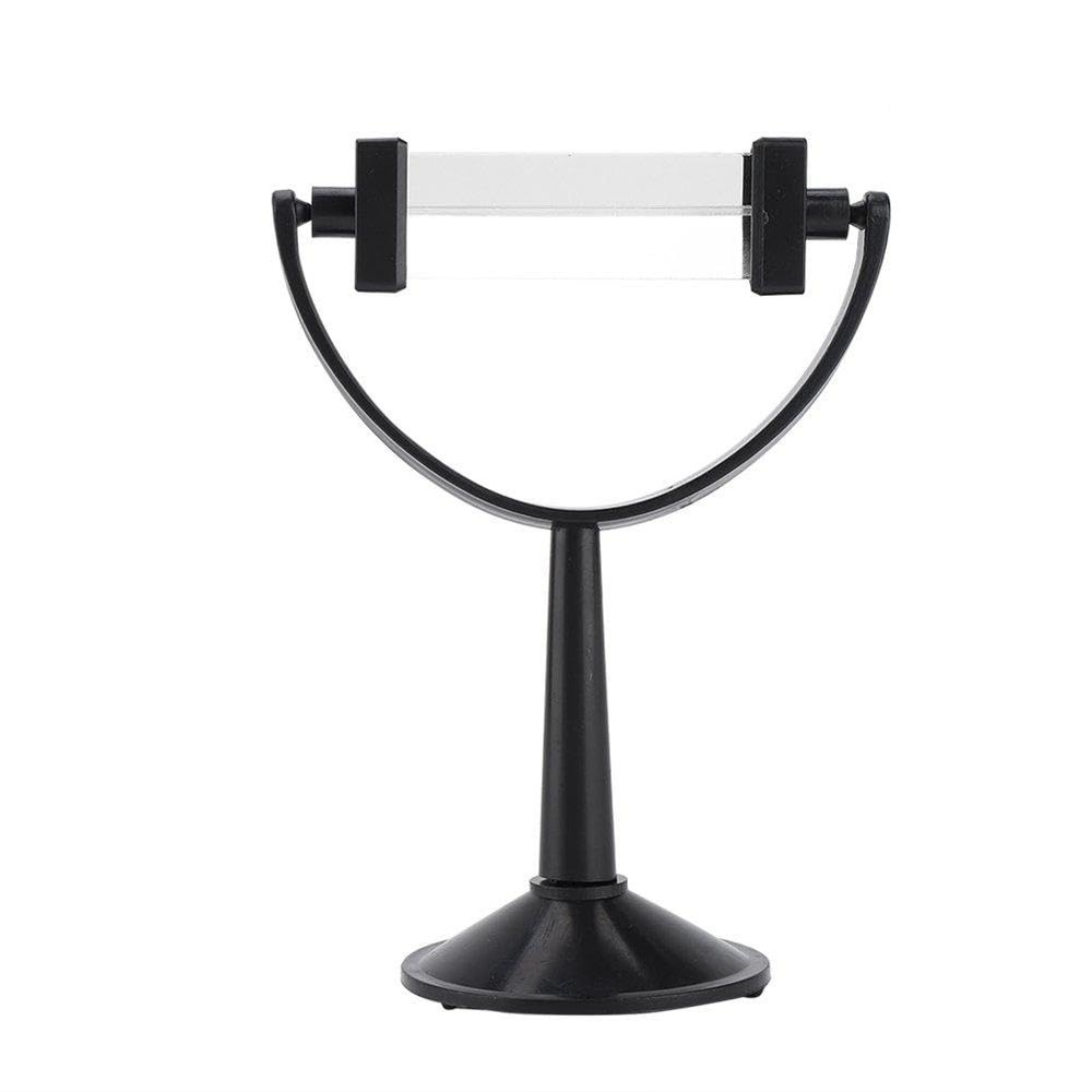 Acouto Equilateral Prism Ical Glass Angular Prism with Stand E Onal Physics Tool for Hing Light Spectrum Ideal for Science Classes