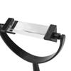 Acouto Equilateral Prism Ical Glass Angular Prism with Stand E Onal Physics Tool for Hing Light Spectrum Ideal for Science Classes view 3