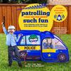 Emergency Rescue Vehicle Play Tent Bundle: Police Car & Ambulance with Sound Buttons and Accessories view 3