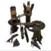 Legion Terrain - Forest Village 3'x3' Table - Miniature Tabletop Wargaming Terrain (Painted) view 1