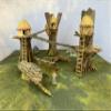 Legion Terrain - Forest Village 3'x3' Table - Miniature Tabletop Wargaming Terrain (Painted) view 3