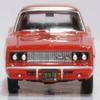 1968 Charger Bright Red with Black Stripes 1/87 (HO) Scale Diecast Model Car by Oxford 87DC68001 view 4