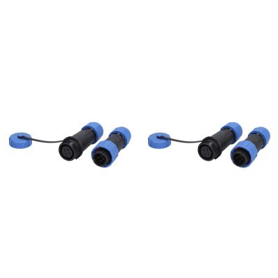 Hyuduo 8 Pin Aviation Connector IP68 Rated Male and Female Plug Socket for Automotive Electrical Wiring