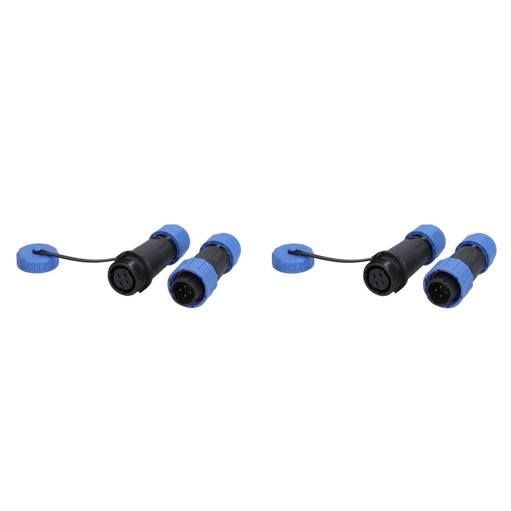 Hyuduo 8 Pin Aviation Connector IP68 Rated Male and Female Plug Socket for Automotive Electrical Wiring