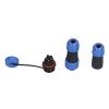 Hyuduo 8 Pin Aviation Connector IP68 Rated Male and Female Plug Socket for Automotive Electrical Wiring view 2