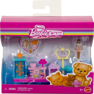 Barbie Mini World Collectibles: 1.5-Inch Doll & Interactive Playsets for Storytelling
