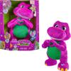 Barneys World Toddler Toys by Fisher-Price, Barney Tall Plush, 13-inch Figure with Sounds, Soft Texture for Play, Kids Ages 2+ Years view 1