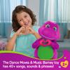 Barneys World Toddler Toys by Fisher-Price, Barney Tall Plush, 13-inch Figure with Sounds, Soft Texture for Play, Kids Ages 2+ Years view 2
