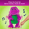 Barneys World Toddler Toys by Fisher-Price, Barney Tall Plush, 13-inch Figure with Sounds, Soft Texture for Play, Kids Ages 2+ Years view 3
