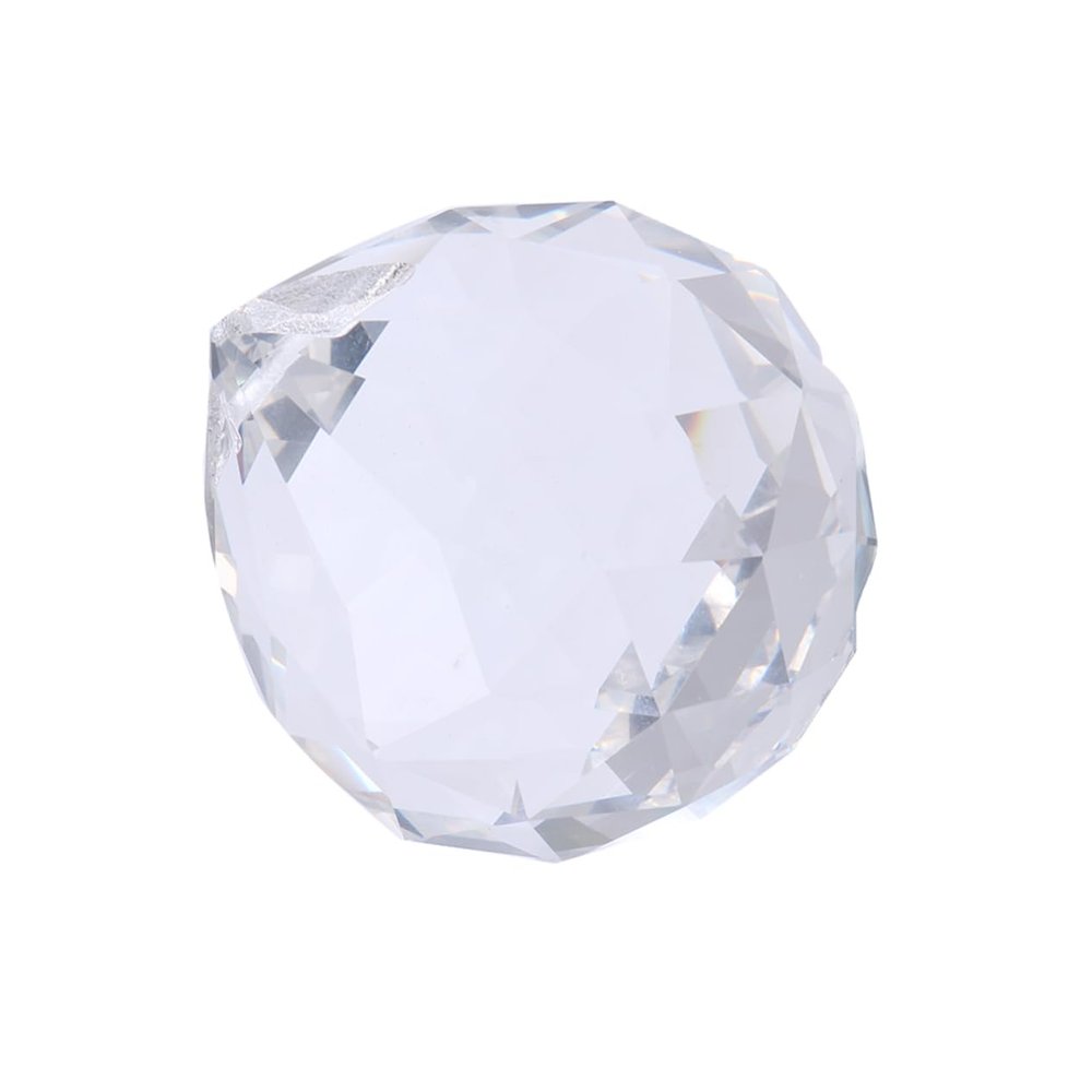 CIMAXIC 2pcs Crystal Chandelier Crystal Pendants Ball Prisms Home Decorative Lighting Balls DIY Craft Accessories
