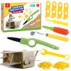 ColoPlay 355 Cardboard Tools for Kids, Cardboard Cutter for Kids, Tools for STEM Educational, Gifts for Boys and Girls Aged 5-12 view 1