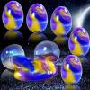 6 Pack Galaxy Slime Kit,Christmas Slime Party Favors for Kids, Non Sticky,Wet,Stress & Anxiety Relief,Slime Bulk for Boys Girl,Cute Stuffers,Super Soft Sludge Toy view 3