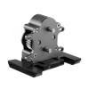 Aluminum Dual Transmission Dig Overdrive Gearbox with for Delri-n Skid for 1/10 RC Crawler for LCG for Cheater for Ca-Pra SCX10 PRO Upgrade(Grey) view 2