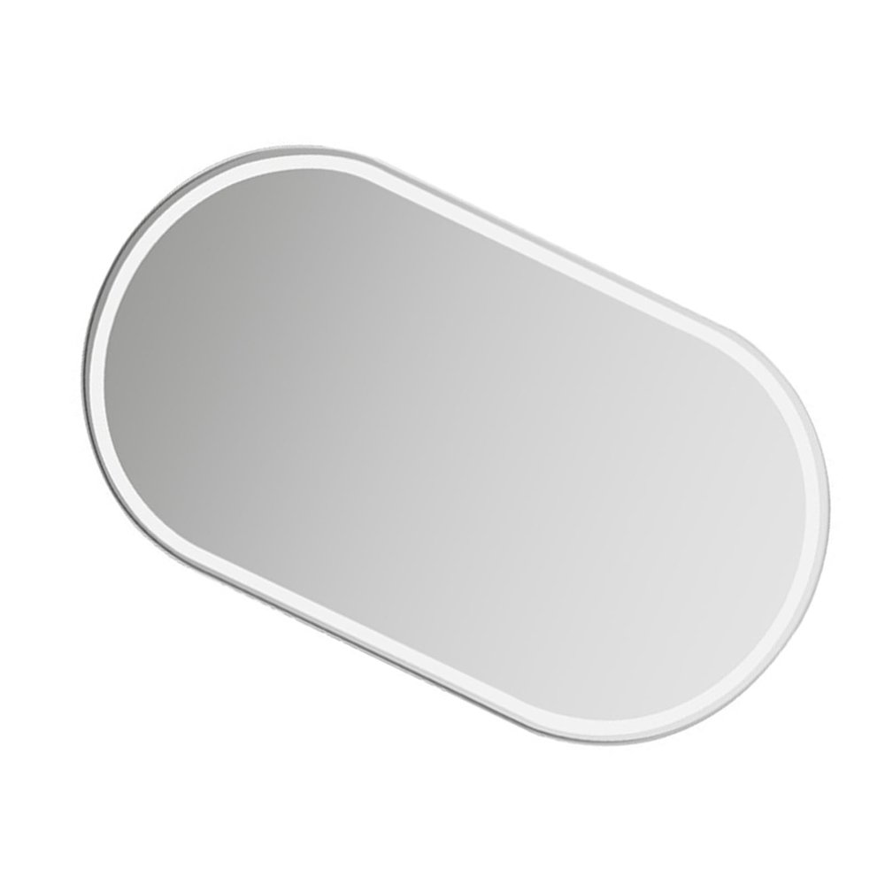 Car Interior Cosmetic Glass Makeup Glass For Car Visors Seatback Stainless Steel Makeup Glass Vanity Glass