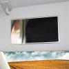 Car Interior Cosmetic Glass Makeup Glass For Car Visors Seatback Stainless Steel Makeup Glass Vanity Glass view 3