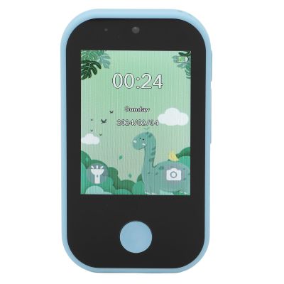 Digital Camera 1080P 48MP Music Player for Children Phone (Blue)