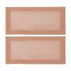 2Pcs Baby Proofing Vent Covers, Protective Soft Silicone Vent Covers Prevents Small Item from Falling for Home Floor (Pink) view 1