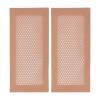 2Pcs Baby Proofing Vent Covers, Protective Soft Silicone Vent Covers Prevents Small Item from Falling for Home Floor (Pink) view 2
