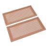2Pcs Baby Proofing Vent Covers, Protective Soft Silicone Vent Covers Prevents Small Item from Falling for Home Floor (Pink) view 4