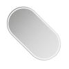 Car Interior Cosmetic Glass Makeup Glass For Car Visors Seatback Stainless Steel Makeup Glass Vanity Glass view 1