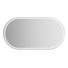 Car Interior Cosmetic Glass Makeup Glass For Car Visors Seatback Stainless Steel Makeup Glass Vanity Glass view 3