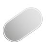 Car Interior Cosmetic Glass Makeup Glass For Car Visors Seatback Stainless Steel Makeup Glass Vanity Glass view 4