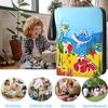 160 Pockets Card Holder Binder for Yoto Cards, 2025 Upgrated Card Binder Abulm for Player & Mini Audiobook Cards, PU Leather Card Binder for Bank, Study, Credit Card (Marine Animal) view 3