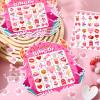 Blosssound Valentine's Day Bingo Game for Kids - Monster Theme Valentines Bingo Cards for 24 Players School Classroom Activities Fun Valentine Party Favors Games for Children Teacher Supplies view 4