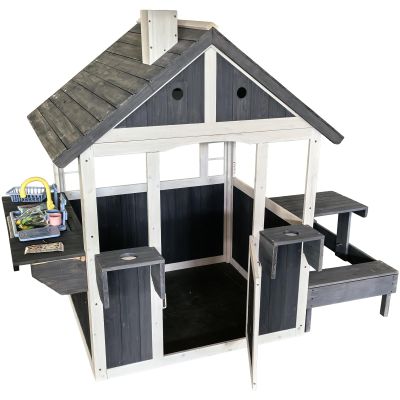 JOYMOR Kids Outdoor Playhouse for Toddlers 1-3, Playhouse for Kids Outdoor
