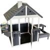 JOYMOR Kids Outdoor Playhouse for Toddlers 1-3, Playhouse for Kids Outdoor view 1