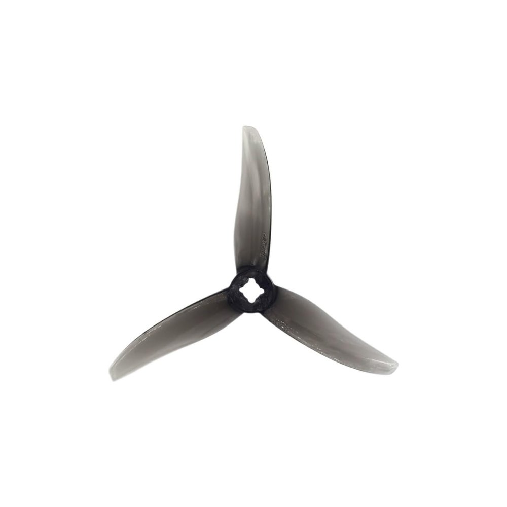 2Pairs 4pcs 3525 3.5X2.5X3 Propellers M5 T Compatible With Freestyle 3.5inch Drones(CLEAR GRAY)
