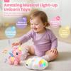 Jyusmile Musical Crawling Baby Toy 6-12 Months+, Sensory Learning Development Toy for Tummy Time, Christmas Birthday Gifts for 1 Year Old Girl view 4