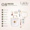 Lalelu Silicone Doctor Kit for Kids Soft Sensory Pretend Play Medical Set, Washable & Easy to Clean, Durable Silicone Toy for Toddlers, Montessori Learning Toy for Boys & Girls Ages 3+ view 2