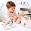 Lalelu Silicone Doctor Kit for Kids Soft Sensory Pretend Play Medical Set, Washable & Easy to Clean, Durable Silicone Toy for Toddlers, Montessori Learning Toy for Boys & Girls Ages 3+ view 4