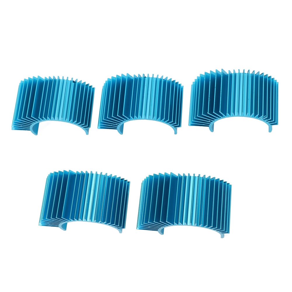 5Pcs RC Motor Heatsinks, 36mm Aluminium Alloy Motor Cooling Heat Sink for 540 550 Brushed Motor, 3650 3660 Brushless Motor