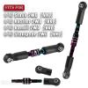 BRCatWPark Aluminum Turnbuckles Camber Links Upgrades Part for 1/10 Slash 2WD VXL/Rustler 2WD VXL/Bandit 2WD VXL/Stampede 2WD VXL,RC Alloy Adjustable Turnbuckles Hop-Up,Colorful view 2