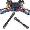 BRCatWPark Aluminum Turnbuckles Camber Links Upgrades Part for 1/10 Slash 2WD VXL/Rustler 2WD VXL/Bandit 2WD VXL/Stampede 2WD VXL,RC Alloy Adjustable Turnbuckles Hop-Up,Colorful view 4