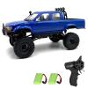 Hylukon RC Crawler Offroad RC Truck, 1:16 Scale 2.4GHz RC Pickup Truck with LED Headlights, 4x4 All Terrain RC Rock Crawler RTR Hobby RC Crawlers Gifts for Adults view 1