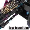 hopsupRC RC Upgrades Part Adjustable Turnbuckles Camber Links Toe Link for 1/10 Slash 4X4 4WD VXL.Alloy Front&Rear Link Set,Colour view 3