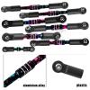 hopsupRC RC Upgrades Part Adjustable Turnbuckles Camber Links Toe Link for 1/10 Slash 4X4 4WD VXL.Alloy Front&Rear Link Set,Colour view 4