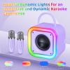Mini Karaoke Machine for Kids, Girl Toys Gifts, Kids Karaoke Wireless Microphone for 4,5,6,7,8,9,10,11,12 Years Old Boys and Girls Christmas Party Gifts Toys (Purple) view 4