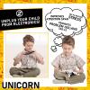 SOYUOI Ultimate Transforming Unicorn Car Toy - Collision to Magical Unicorns!2Pcs Transforming Car-Robot for Kids, Automatic Deformation of Magnetic Connections. (Blue) view 4
