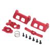 Aluminum Alloy Steering Group Servo Protector Mount Kit for VXL 1/16 RC Car (Red) view 1