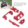 Aluminum Alloy Steering Group Servo Protector Mount Kit for VXL 1/16 RC Car (Red) view 3