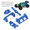 Aluminum Alloy Steering Group Servo Protector Mount Kit for 1/16 RC Car (Blue) view 2