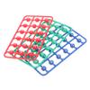 Toyvian 49pcs Bingo Balls Bingo Birthday Decorations Hollow Ball Props Raffle Numbers Lottery for Entertainment view 1
