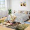 Area Rugs 8x10 Happy Golden Retriever Rug, Cute Dog Rugs for Bedroom, Kids Rug Non-Slip Low Pile Washable Carpet for Living Room Nursery Study Room Gaming Room Kindergarten view 4