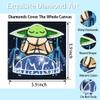 Diamond Art Kits for Kids,Diamond Painting for Kids' Mosaic Kits Ages 8-12 and 5D Diamond Art Gem by Number Kits Arts, Full Drill Painting Crystal Art Kits for Home Wall Decor 4 Pieces 6" X 6" view 2
