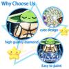Diamond Art Kits for Kids,Diamond Painting for Kids' Mosaic Kits Ages 8-12 and 5D Diamond Art Gem by Number Kits Arts, Full Drill Painting Crystal Art Kits for Home Wall Decor 4 Pieces 6" X 6" view 3