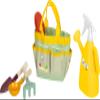 small foot Garden Bag with Tools Tiny Garden, Kid-Friendly Garden Tool Set, Wood & Metal, for Ages 3+ Years, 12664 view 1
